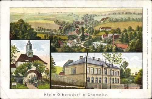 Kleinolbersdorf altenhain - ak,