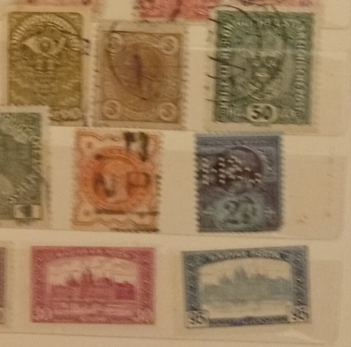 400 alte briefmarken - briefmarken, 1950
