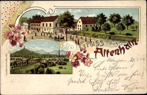 Litho altenhain trebsen der - litho,