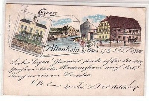 59578 lithographie gruss - ak,