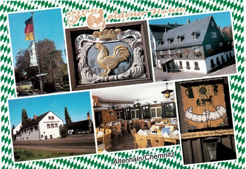 Chemnitz altenhain gasthof - ak,