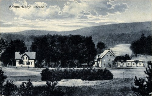 Altenhain trebsen der - ak,